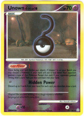 Unown ? - 82/146 - Uncommon - Reverse Holo